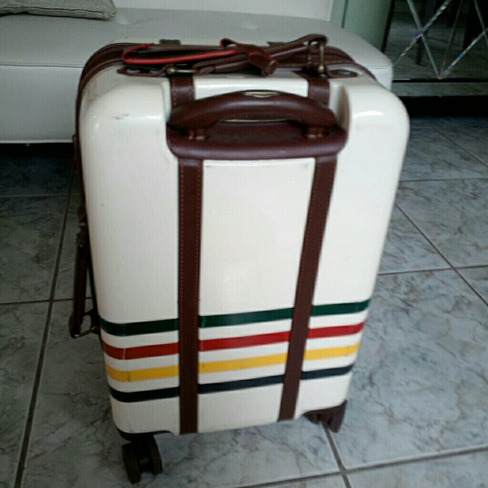 Pendleton Glacier Stripe Spinner Luggage carry on